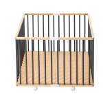 Parc carr gaby bois hybride anthracite