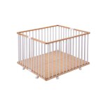 Parc carr gaby bois hybride blanc