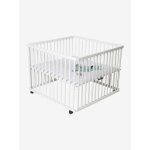 Parc pliant en bois blanc Parc pliant en bois blanc