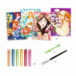 Le parfum des fleurs tableaux � pailleter multicolore