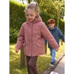 Parka 3 en 1 fille amovible blush