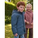 Parka 3 en 1 gar�on amovible bleu ardoise