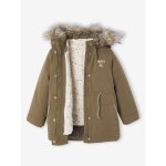 Parka 3 en 1 hiver fille kaki