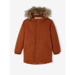 Parka à capuche doublée sherpa garçon noisette Parka à capuche doublée sherpa garçon noisette
