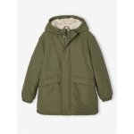 Parka  capuche doublure sherpa garon kaki