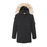 Parka  capuche noir