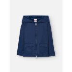 Parka avec capuche et poches avant bleu