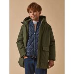 Parka doudoune gar�on kaki