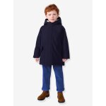 Parka enfant mi - longue marine