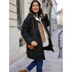 Parka volutive 5 en 1 avec protge - bb envie de fraise grossesse et post - grossesse noir