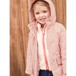 Parka fille 3 en 1  capuche rose ple