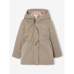 Parka fille 3 en 1 parka et coupe - vent imprim� fleurs kaki