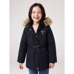 Parka fille 3 en 1 hiver � capuche noir