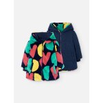 Parka fille réversible multicolore Parka fille réversible multicolore