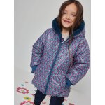 Parka fille r�versible tissu technique noir