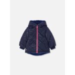 Parka fille tissu technique matelass�e bleu