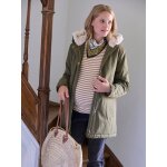 Parka fourre spcial grossesse kaki