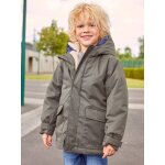 Parka gar�on 3 en 1 blouson amovible kaki