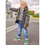 Parka garçon 3 en 1 blouson amovible kaki Parka garçon 3 en 1 blouson amovible kaki