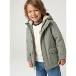 Parka gar�on 3 en 1 blouson amovible lichen