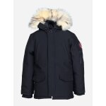 Parka gar�on � capuche noir