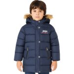 Parka garcon gar�on imprim� marine