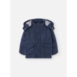 Parka garon tissu technique bleu