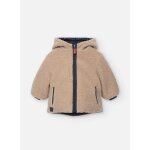 Parka gar�on en tissu technique r�versible gris