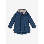 Parka d hiver enfant tuulikki finkid avec doublure en polaire teddy bleu jean