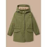 Parka imitation fourrure - collection junior vert olive