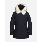 Parka matelasse noir