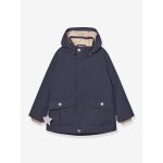 Parka mi - saison fille matallure marine