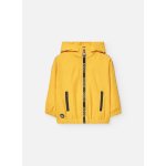 Parka avec poches avant et fermeture clair jaune