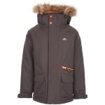 Parka polyester upbeat gris fonc