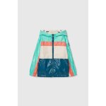 Parka r�versible enfant tissu technique block vert