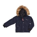 Parka de ski fille falava bleu marine