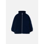 Parka en velours cotel� gar�on avec fermeture bleu