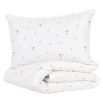 Parure de lit gaze de coton bio colibri Parure de lit gaze de coton bio colibri