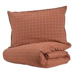 Parure de lit percale coton bio tonka