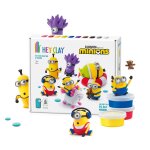 P�te � modeler l�g�re hey clay 15 pots minions - d�s 3 ans multicolore