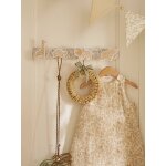 Patère 4 animaux babylon beige imprimé Patère 4 animaux babylon beige imprimé