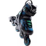 Patins À roulettes alignées (39 - 43 fr) wonton noir / bleu sarcelle foncé Patins À roulettes alignées (39 - 43 fr) wonton noir / bleu sarcelle foncé