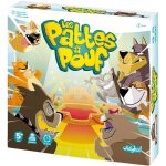 Les pattes � pouf multicolore