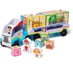 Paw patrol camion alphabet bois blanc