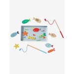 P�che � la ligne magn�tique en bois fsc� multicolore