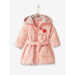 Peignoir de bain b�b� personnalisable jardin des abeilles rose