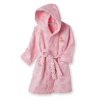 Peignoir de bain escapade kawaii coton rose