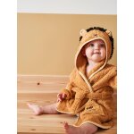 Peignoir bb personnalisable lion camel