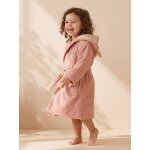Peignoir enfant biche personnalisable terracotta