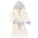 Peignoir enfant coton bio blanc cass�